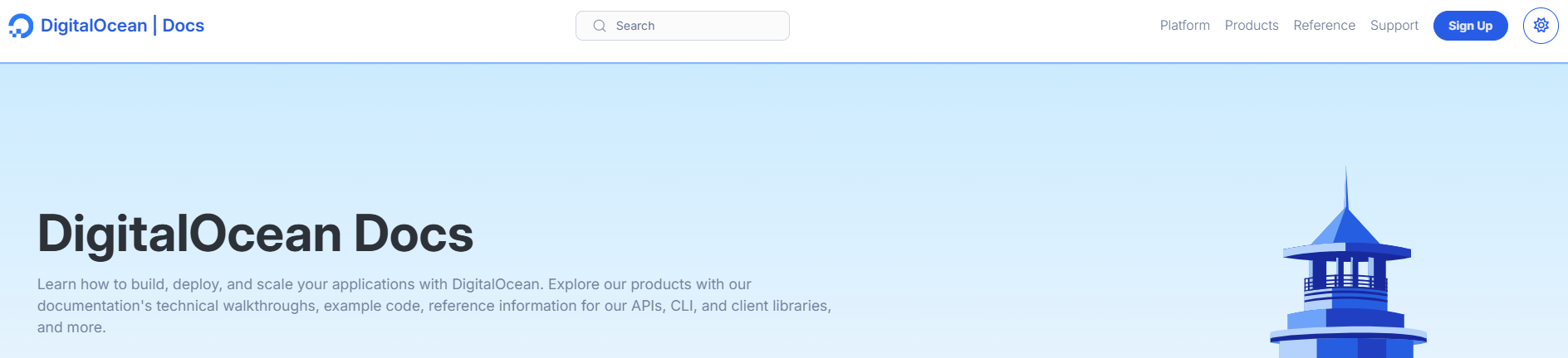 DigitalOcean docs image